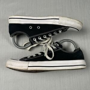 Converse All Star Low Top Women’s Size 7.5 Casual Black Sneakers Walking Shoes